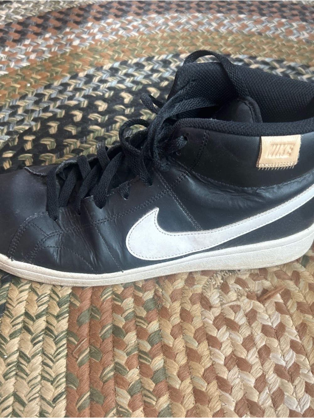 Nike Black Interior Label High-Top Sneakers
